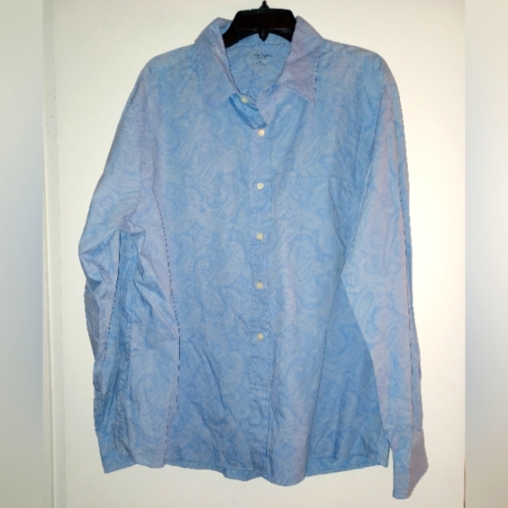 Sonoma Button Down Blouse.  Size XL